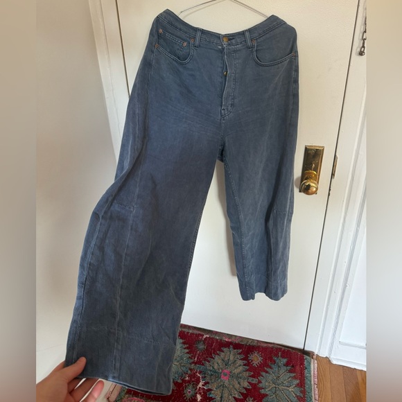 B Sides SLIM LASSO JEAN BLUEBELL OVERDYE - Picture 5 of 11